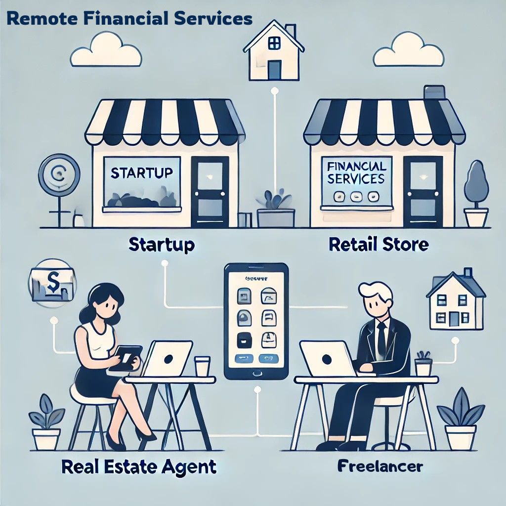 Different Businesses Use Remote Financial Services